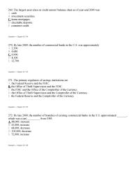 Management Chapter 2 4 One of the primary reasons that investment banks were allowed to convert to bank holding companies during the recent financial crisis was recognition that&nbsp;
