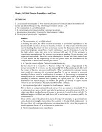 Economics Chapter 16 Homework Distinguish between the benefits‐received and the ability‐to‐pay principles of taxation. Which philosophy is more evident in our present tax structure?