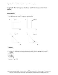 Economics Chapter 3 1 Suppose a firm can not figure out whether the demand for the good it sells is elastic or inelastic but discovers that every time it raises its price