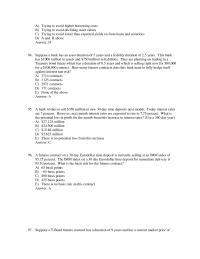 Banking Chapter 8 2 An agreement where a party with a lower credit rating enters into an agreement to exchange interest payments with a borrower having a higher credit rating is know as