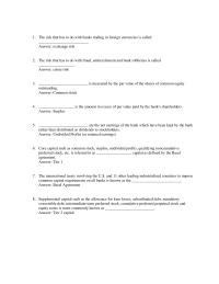 Banking Chapter 15 1 Supplemental capital such as the allowance for loan losses, subordinated debt, mandatory convertible debt, intermediate-term preferred stock