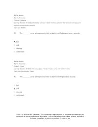 Investments & Securities Chapter 3 2 The last trade in the stock occurred at a price of $40. If a market buy order for 100 shares comes in, at what price will it be filled