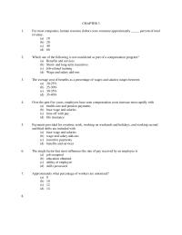 Human Resources Chapter 3 1 Usa A Norway B Japan C Switzerland D Germany 16 All But