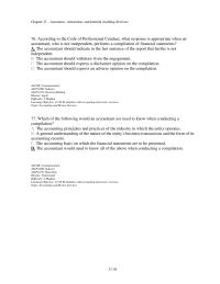 Finance Chapter 21 3 76 According The Code Professional Conduct What Response Appropriate When Accountant Who