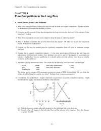 Economics Chapter 9 1 What is the basic conclusion that is to be drawn from the chapter?&nbsp; On what two facts is this conclusion based?&nbsp; What are the implications