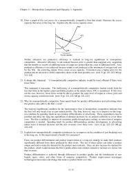 Economics Chapter 11 2 Explain how monopolistically competitive producers try to improve on the condition of just breaking even in the long run