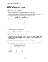 Economics Chapter 20 1 What is the difference between social insurance and public assistance in income maintenance programs?&nbsp; What are examples of each type of government program?