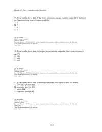 Economics Chapter 8d 2 If a firm is confronted with economic losses in the short run, it will decide whether or not to produce by comparing