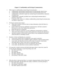 Business Ethics Chapter 5 1 Confidentiality And Privileged Communication With Respect Confidentiality And Privileged Communication Confidentiality