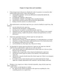 Business Ethics Chapter 14 1 Supervision And Consultation Clinical Supervision The Process Whereby The Work