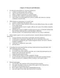 Business Ethics Chapter 15 1 Research And Publications Ethically Questionable For University Professor Conduct Research