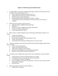 Business Ethics Chapter 16 1 When Local S State Branches Regions And Divisions Aca Receive Ethical Complaints