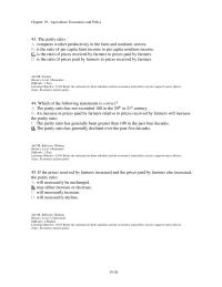 Economics Chapter 19d 2 Farm groups spend considerable amounts of money to maintain and enlarge political support for farm subsidies. This illustrates