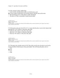 Economics Chapter 19d 2 If price supports are established, and producers are producing more than consumers want to buy at that price, to maintain producers’ income the government will have to