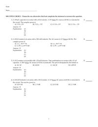 Chapter 10 1 To calculate complex power, multiply the phasor voltage and the complex conjugate of the phasor current.