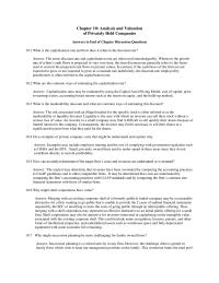 Finance Chapter 10 1 For privately held firms, firm specific risk may include lack of product, industry, and geographic&nbsp; diversification