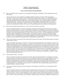 Finance Chapter 12 1 When does the IRS consider a transaction to be non-taxable to the target firm’s shareholders?&nbsp; What is the justification for the IRS’ position