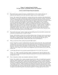 Finance Chapter 14 1&nbsp;Give examples of the types of&nbsp; adjustments that might have to be made if the target company is part of a larger company