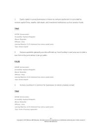 Finance Chapter 15 1 Equity capital in young businesses is known as venture capital and it is provided by venture capital firms, wealthy individuals
