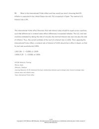 Finance Chapter 22 4 &nbsp;Why should interest rate parity mean that the forward premium should equal the interest rate differential between countries