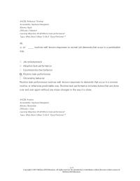 Human Resources Chapter 2 2 The electronic database used to identify the set of behaviors needed to define task performance is known as the
