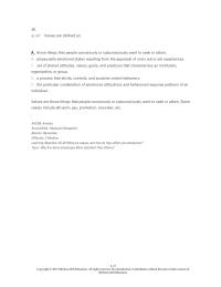 Human Resources Chapter 4 2 Which of the following work value categories involve(s) helping others and working on moral causes