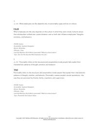 Human Resources Chapter 9 1 Personality refers to the structures and propensities inside people that explain their characteristic patterns of thought, emotion, and behavior