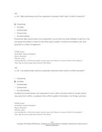 Human Resources Chapter 13 4 Which conflict resolution style occurs most often when one party has high levels of organizational power