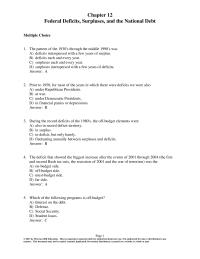 Economics Chapter 12 1&nbsp;The argument that a Balanced Budget Amendment would be “pro-cyclical” means that it would cause