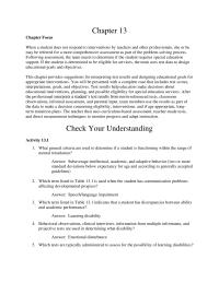 Chapter 13 Chapter 13 What general criteria are used to determine if a student is functioning within the range of mental retardation