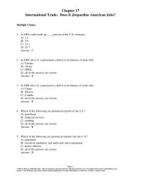 Economics Chapter 17 1 If a country can, with a single unit of labor, produce more of both clothing and computers than another country