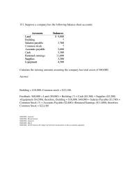 Accounting Chapter 2 4 Listed below are ten terms followed by a list of phrases that describe or characterize five of the terms