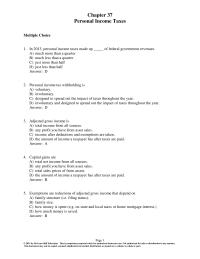 Economics Chapter 37 1 Simply indexing the alternative minimum tax for inflation and making no other adjustments would&nbsp;