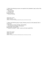 Accounting Chapter 10 1 When a company issues 25,000 shares of $1 par value common stock for $10 per share, the journal entry for this issuance would include