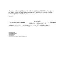 Accounting Chapter 12 4 How does earnings persistence relate to the reporting of discontinued operations and extraordinary items
