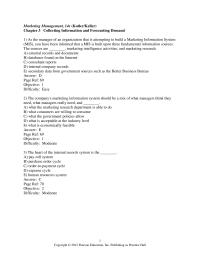 Marketing Chapter 03 1 By equipping its sales force with handheld devices with bar-code readers and Internet connections to speed inventory assessment