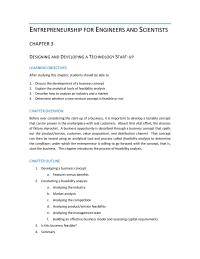 Entrepreneurship Chapter 3 Homework The business should be defined broadly enough to allow for change when the business environment changes
