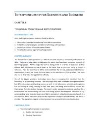 Entrepreneurship Chapter 8 Homework&nbsp;What are the key challenges a technology team faces when moving from R&D to operations&nbsp;