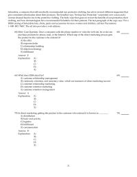 Chapter 15 2 Which of the following is NOT a general guideline that applies to message development in direct marketing
