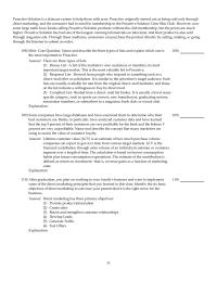 Chapter 15 3Mini-Case Question. Name and describe the three types of lists and explain which one is the most important to Proactive