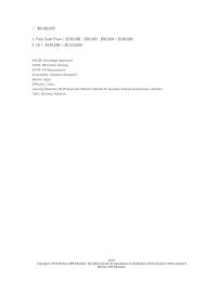 Accounting Chapter 20 4 The Harrison Bicycle Company had the following operating results for 2015-2016. In addition, the company paid dividends in both 2015 and 2016