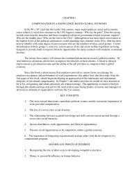 Human Resources Chapter 01 Homework Critical to lifestyle improvement is job-related income and the ability of the job providers to compete within a global economy