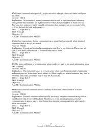 Business Communication Chapter 1 2 Upward communication generally helps executives solve problems and make intelligent decisions