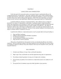 Human Resources Chapter 05 Homework&nbsp;In the latter part of the nineteenth century, governments began to significantly influence the compensation practices of organizations