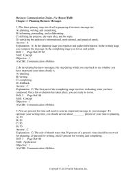 Business Communication Chapter 4 1 In developing business messages, the step during which you step back to see whether you have expressed your ideas clearly is