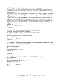 Management Chapter 3 2 The range of formal and informal mechanisms to ensure that managers are behaving in ways consistent with a firm’s strategies are referred to as