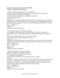 Business Communication Chapter 9 1Instead of beginning your negative message with a blunt announcement of the news, you can use