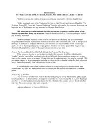 Human Resources Chapter 12 Homework It is important to remind students that this process may require several iterations before they arrive at the best fitting pay structure.