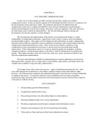 Human Resources Chapter 18 Homework It takes one set of knowledge and skills to design and develop a useful and workable compensation system