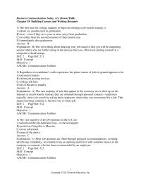 Business Communication Chapter 18 1 A type of résumé that emphasizes a candidate’s skills and accomplishments while also including a complete job history is termed